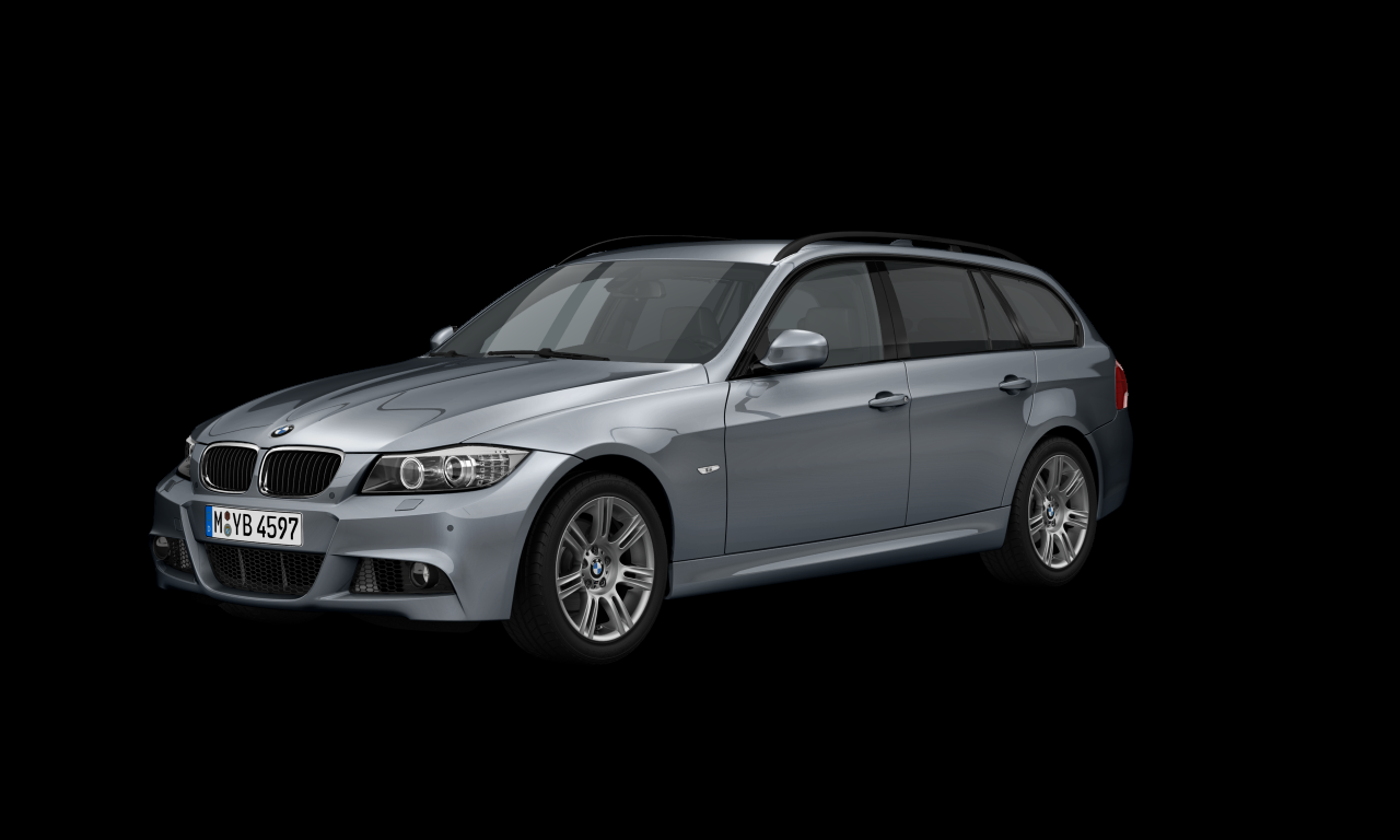 Exterior of 2009 BMW 320xd (E91 (MUE)), VIN WBAUW71010A603375