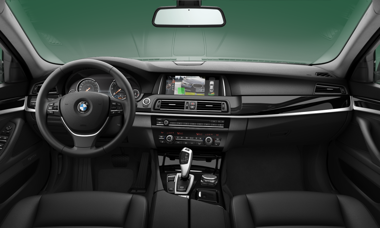 Interior of 2013 BMW 520d (F10 (MUE)), VIN WBA5C31040D043520