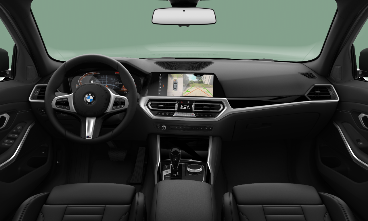 Interior of BMW 318d (G20), VIN WBA5V31060FM00579