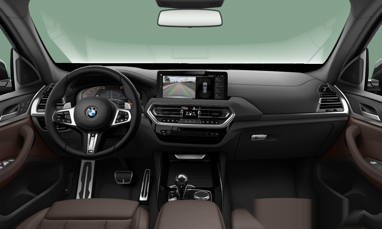 Interior of 2021 BMW X3 xDrive30d (G01 (MUE)), VIN WBA71BZ0409K85899