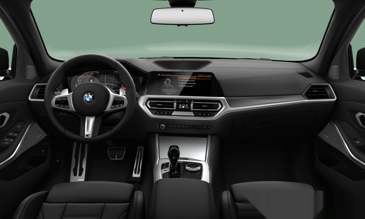 Interior of 2019 BMW 330i (G20), VIN WBA5R11020FH86638