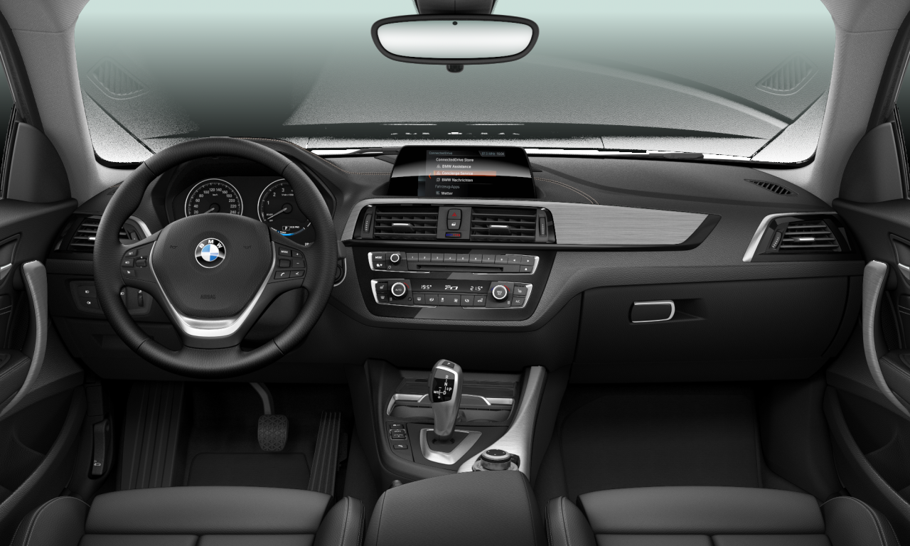 Interior of 2019 BMW 220i (F22 (MUE)), VIN WBA2H510007E53524