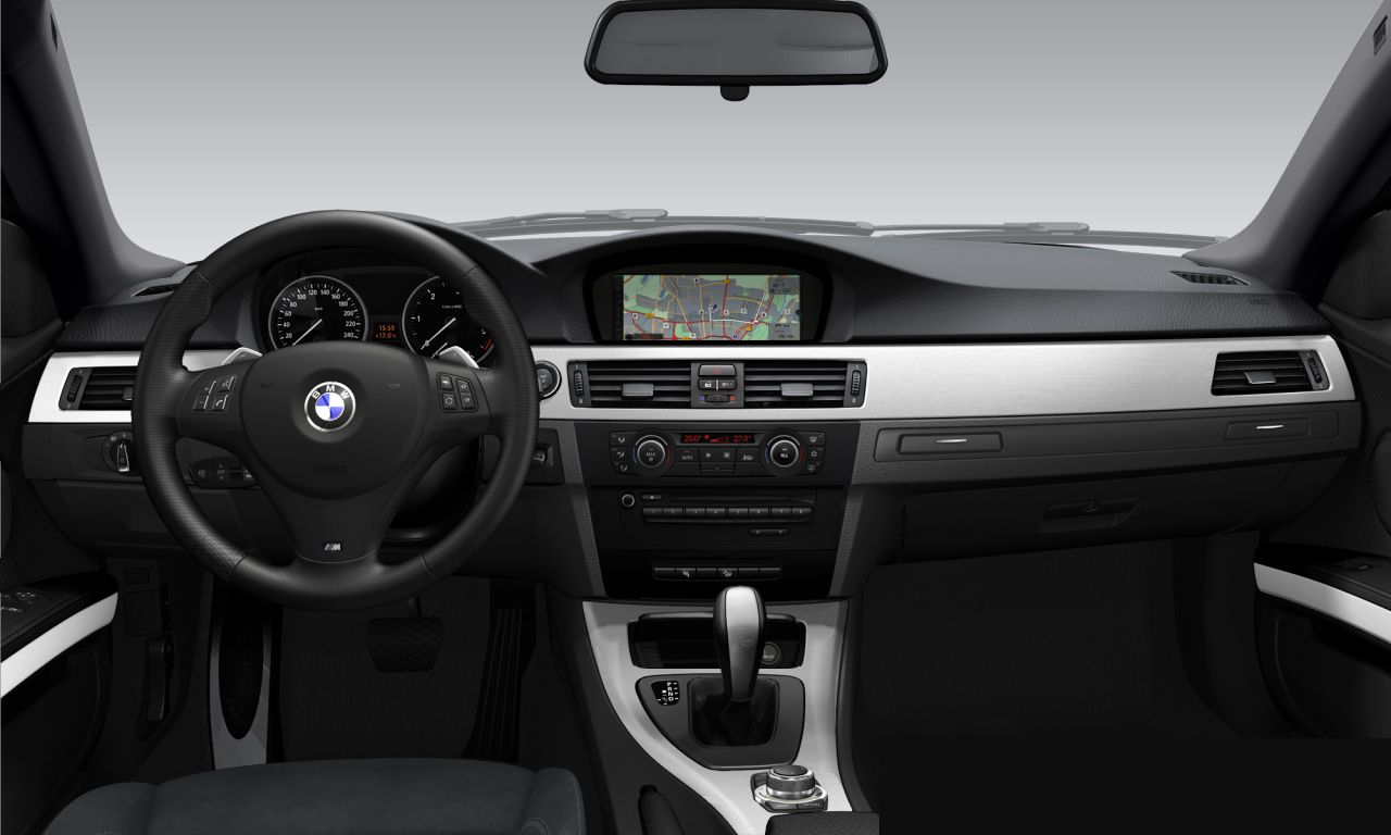 Interior of BMW 320d xDrive (E92 (MUE)), VIN WBAKH31020E673485