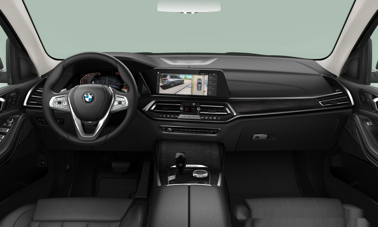 Interior of BMW X7 xDrive40i (G07), VIN 5UXCW2C06M9G78080