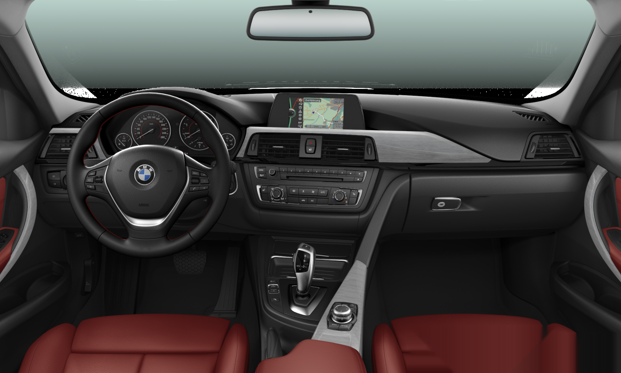 Interior of 2013 BMW 318d (F31), VIN WBA3K11090F858055