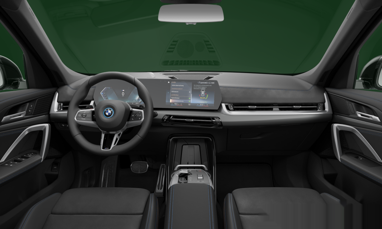 Interior of 2022 BMW X1 xDrive30e (U11), VIN WBA31EF07P5W04895