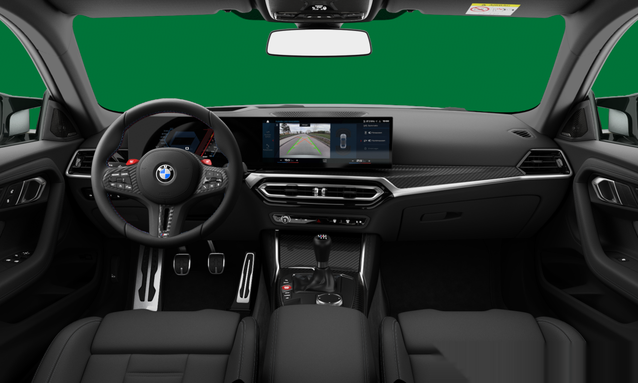 Interior of BMW M2 (G87), VIN WBS11DM02R8E53890