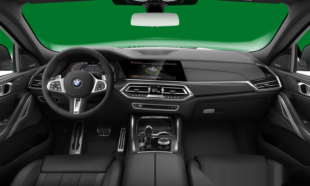 Interior of BMW X6 M50d (G06), VIN WBAGT610109E25441