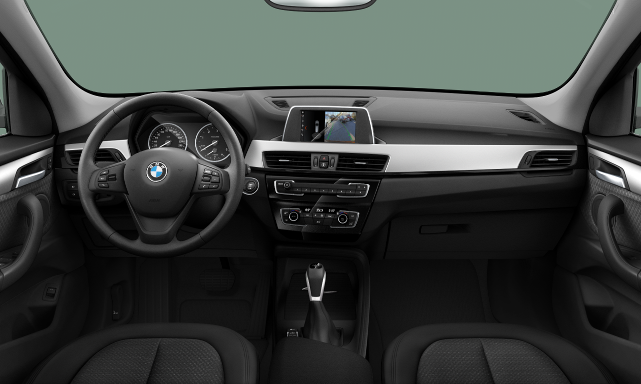 Interior of 2017 BMW X1 sDrive18d (F48), VIN WBAHT710603D31097