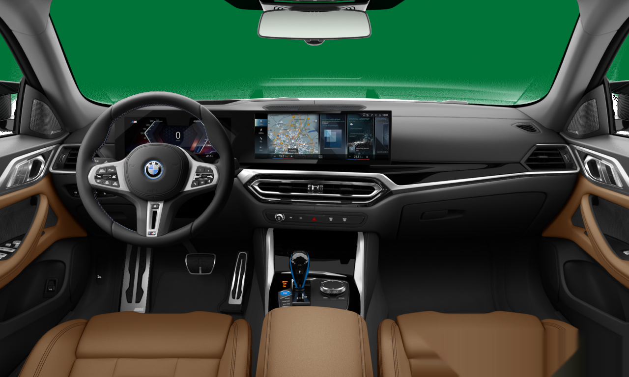 Interior of BMW i4 M50 (G26), VIN WBY31AW01NFM72119