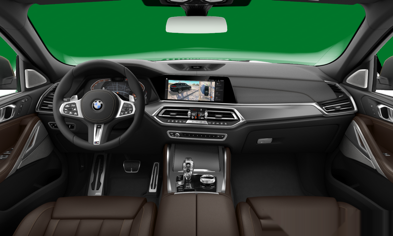 Interior of BMW X6 xDrive30d (G06), VIN WBAGT8109M9H16271