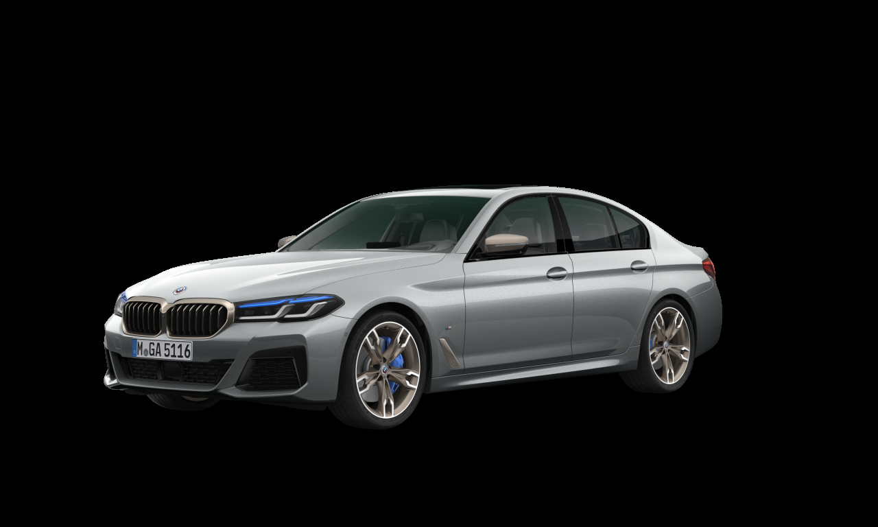 Exterior of 2022 BMW M550i xDrive (G30 (MUE)), VIN WBA11BK040CK31473