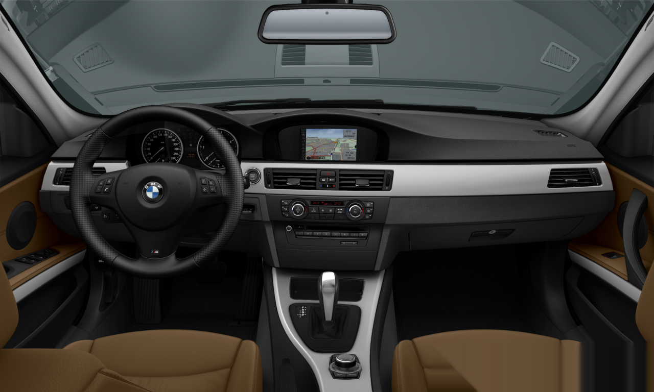 Interior of BMW 320d (E91 (MUE)), VIN WBAUY1108BF039883