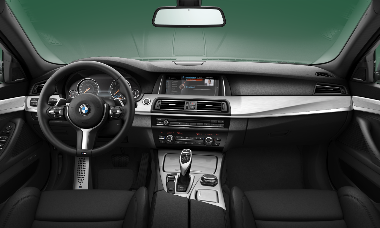 Interior of BMW 525d (F11 (MUE)), VIN WBA5J71040D699987