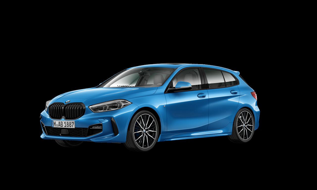 Exterior of 2020 BMW 118i (F40), VIN WBA7K320605S57008