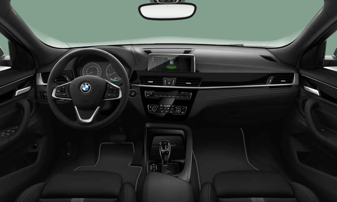 Interior of BMW X2 sDrive18i (F39), VIN WBAYH110305U99120