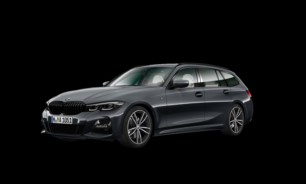 Exterior of 2021 BMW 320d (G21), VIN WBA11DZ070FL53387