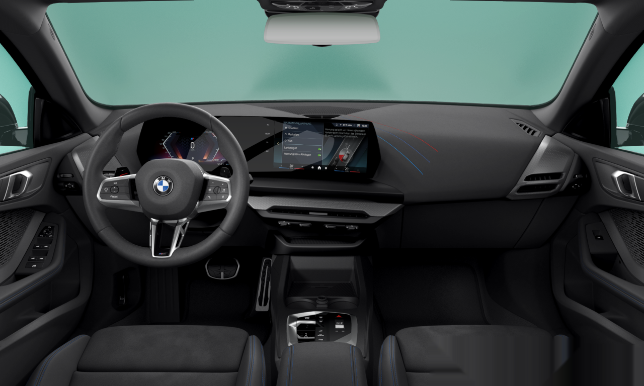 Interior of 2025 BMW 220d (F74), VIN WBA21GH0707T75486