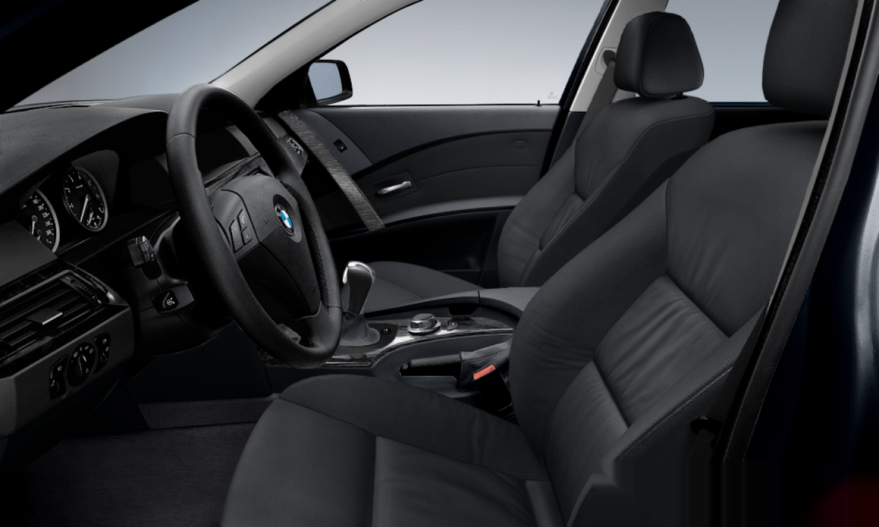 Interior of 2003 BMW 530I (E60), VIN WBANA71054B604712