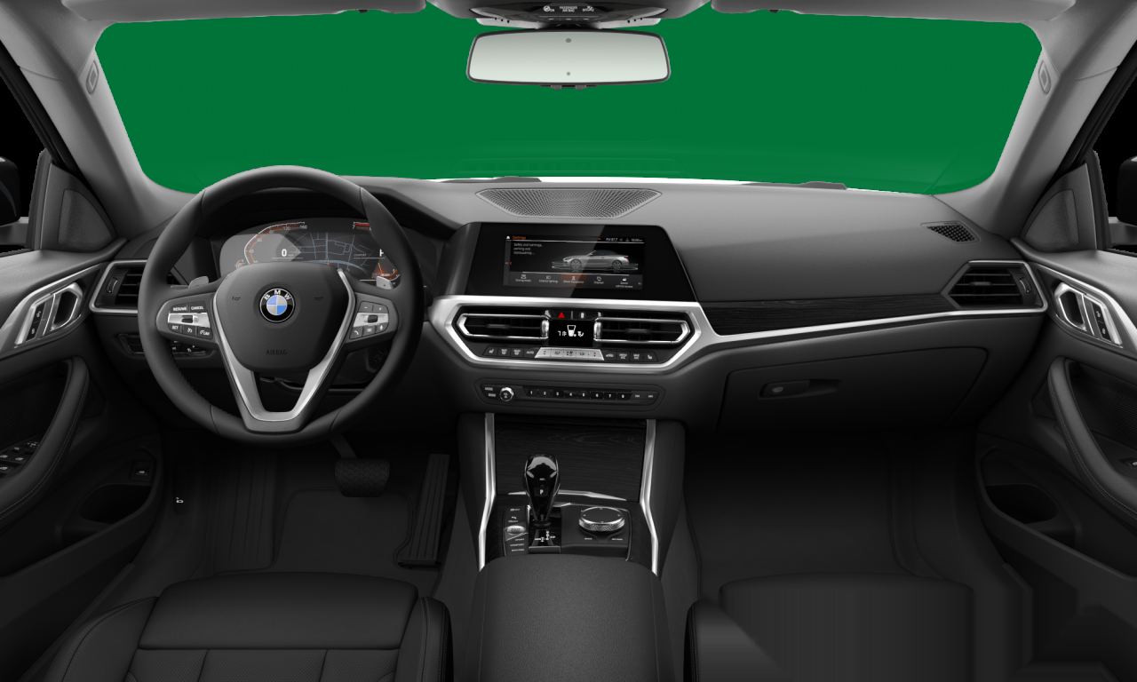 Interior of BMW 430i (G23), VIN WBA23AT05PCL80802
