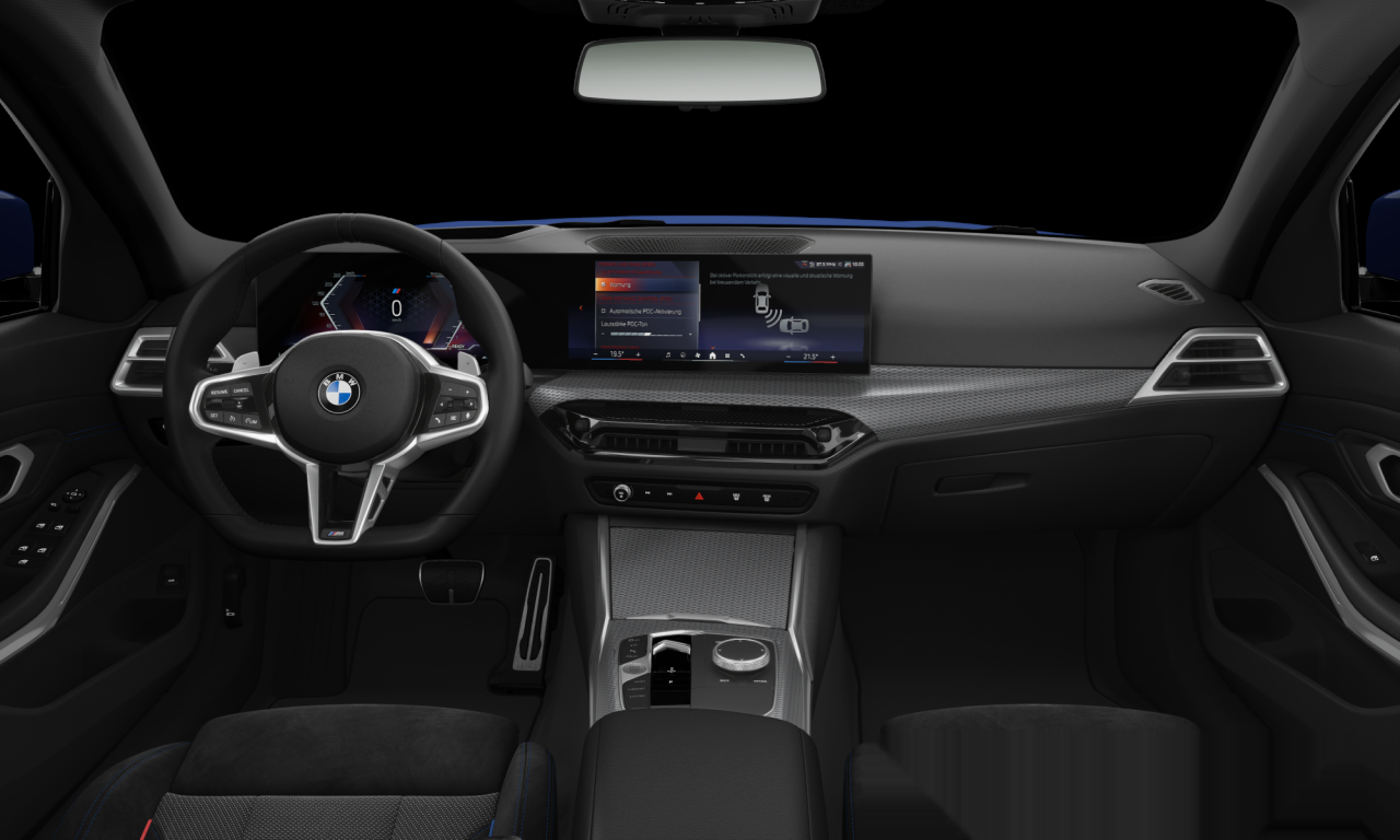Interior of BMW 318i (G20 (MUE)), VIN WBA28FF0308F54761