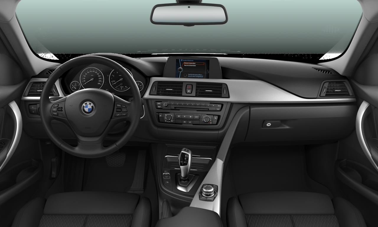 Interior of BMW 320d (F31), VIN WBA3K31080F653323