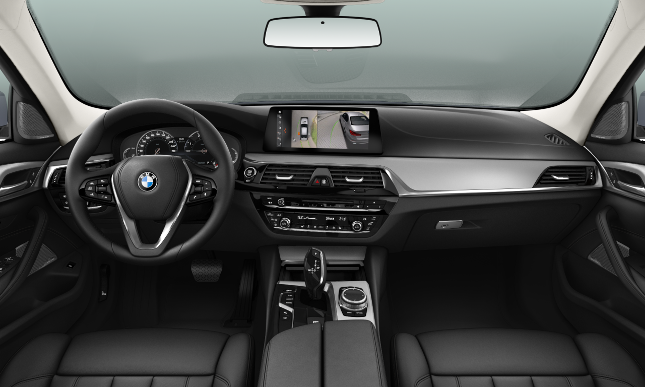 Interior of BMW 530d xDrive (G30), VIN WBAJD11070B197098