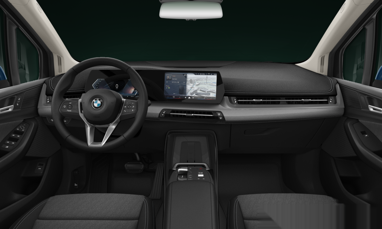 Interior of BMW 220i (U06), VIN WBA71BX0707T58259