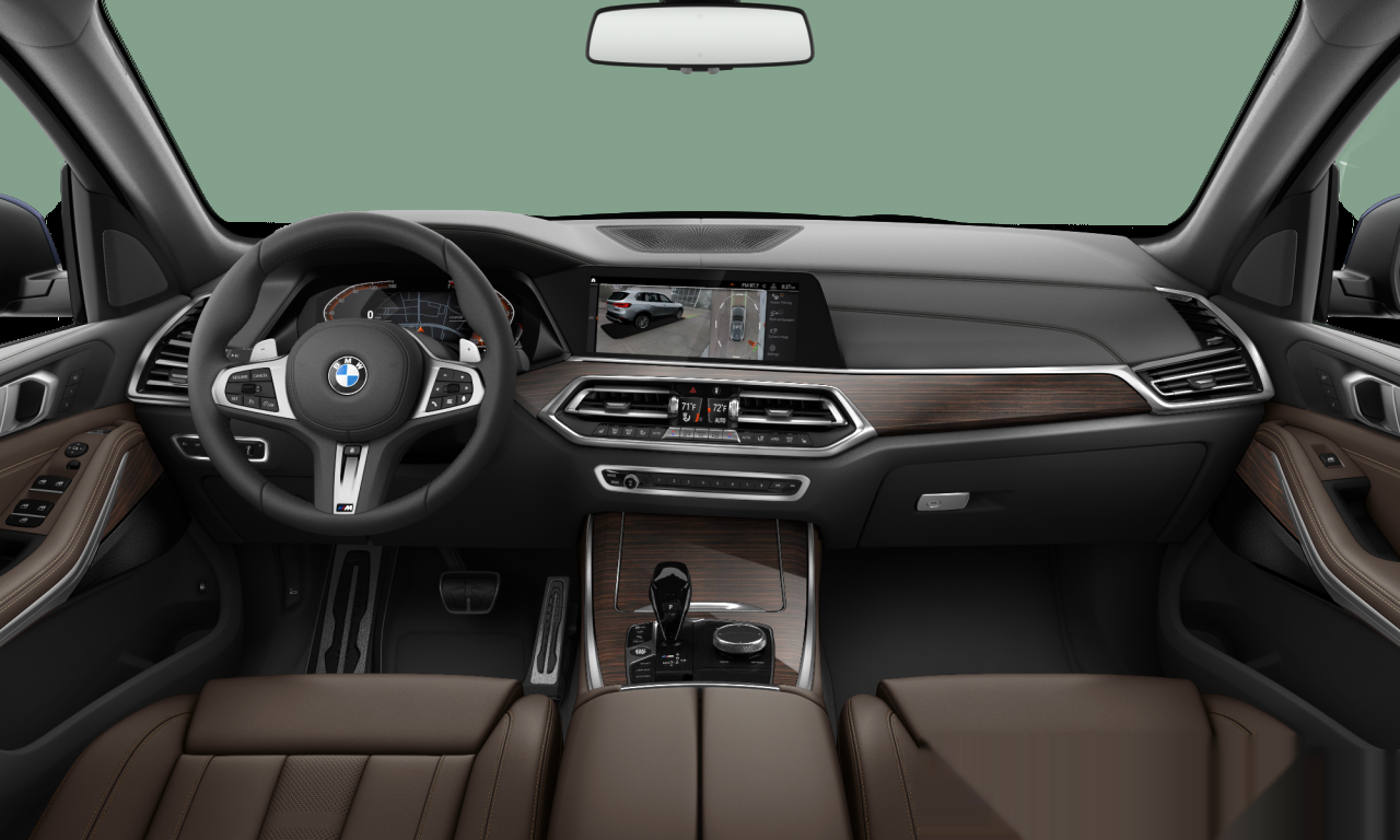 Interior of BMW X5 xDrive40i (G05), VIN 5UXCR6C0XN9L74893