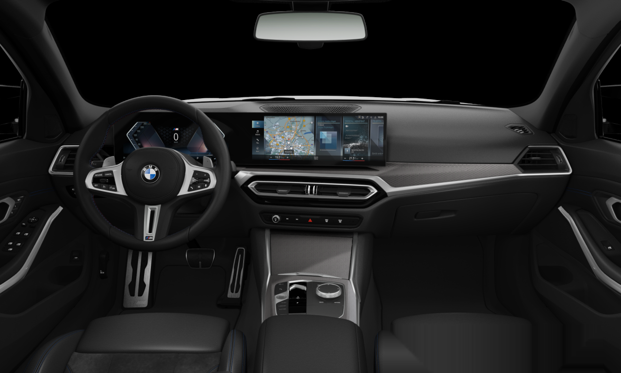 Interior of 2023 BMW M340i xDrive (G21 (MUE)), VIN WBA81FY070FP97543