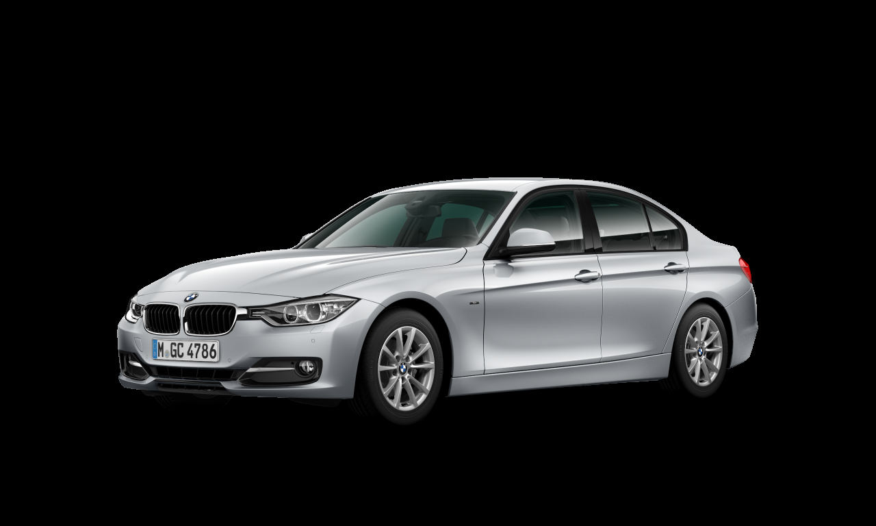 Exterior of 2012 BMW 320d (F30), VIN WBA3D31070F303630
