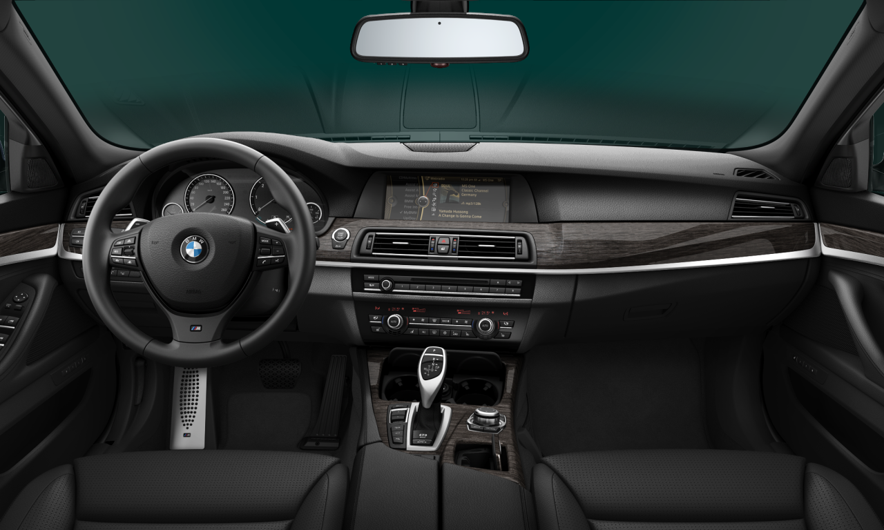 Interior of BMW 535d xDrive (F11), VIN WBAXB11000DX36004