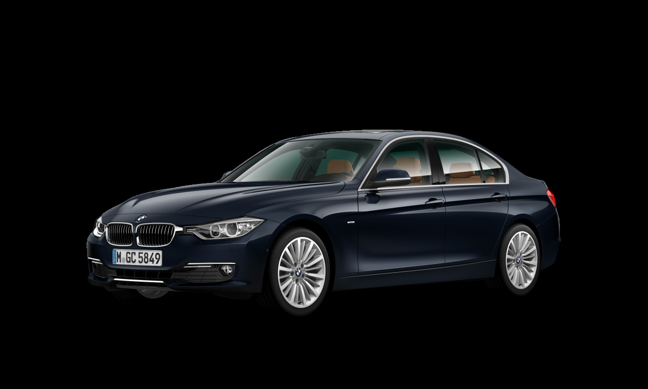 Exterior of 2012 BMW 320d (F30), VIN WBA3D31060F238429