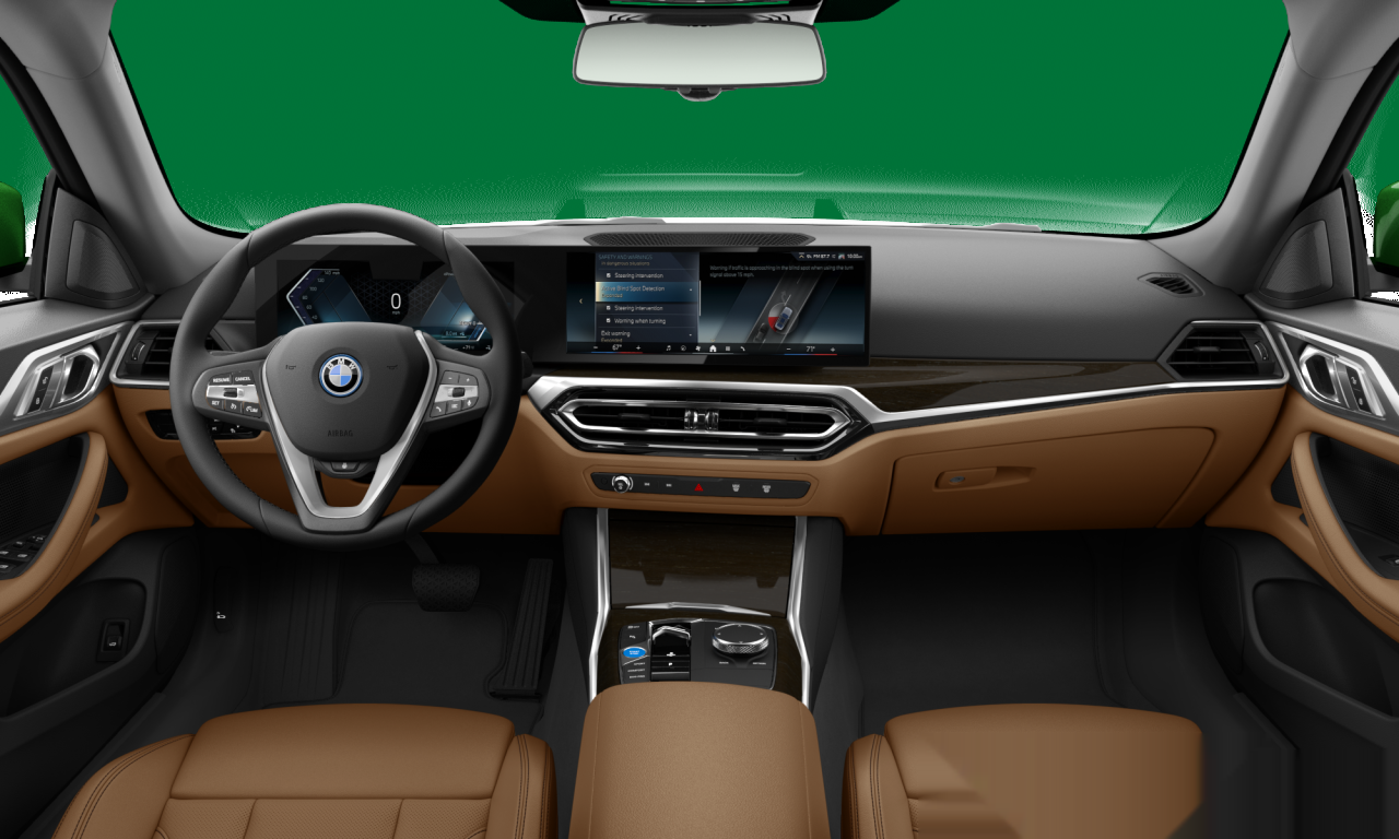 Interior of 2023 BMW i4 eDrive40 (G26), VIN WBY73AW04RFR67979