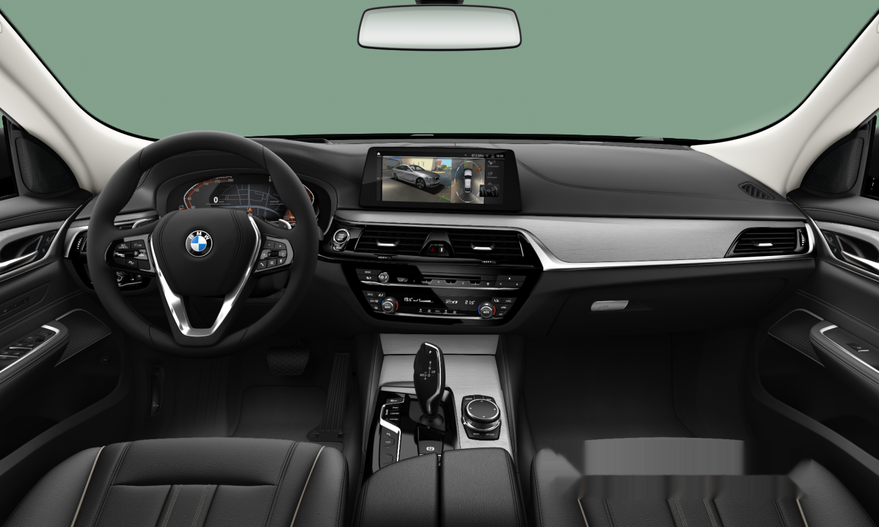 Interior of 2019 BMW 620d (G32), VIN WBAJX22020CD90395