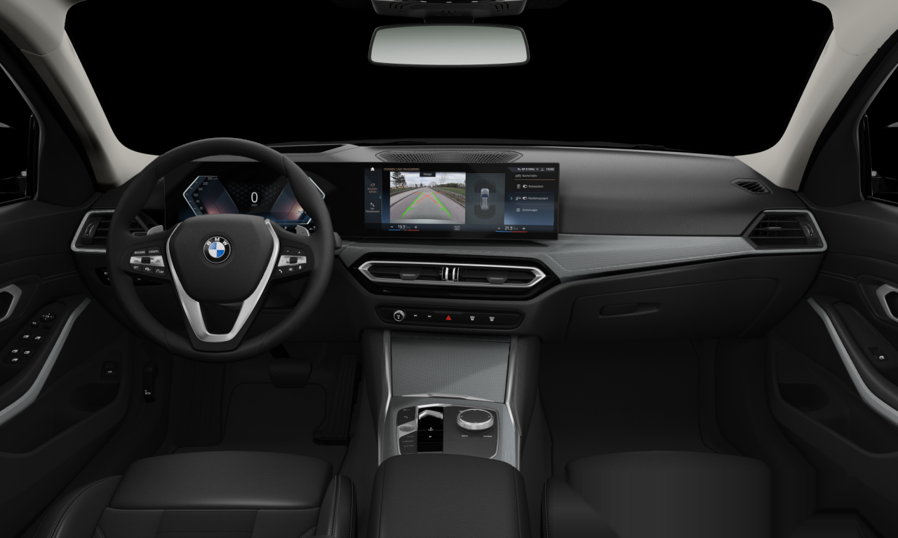 Interior of BMW 318d (G21 (MUE)), VIN WBA11FZ080FN79563