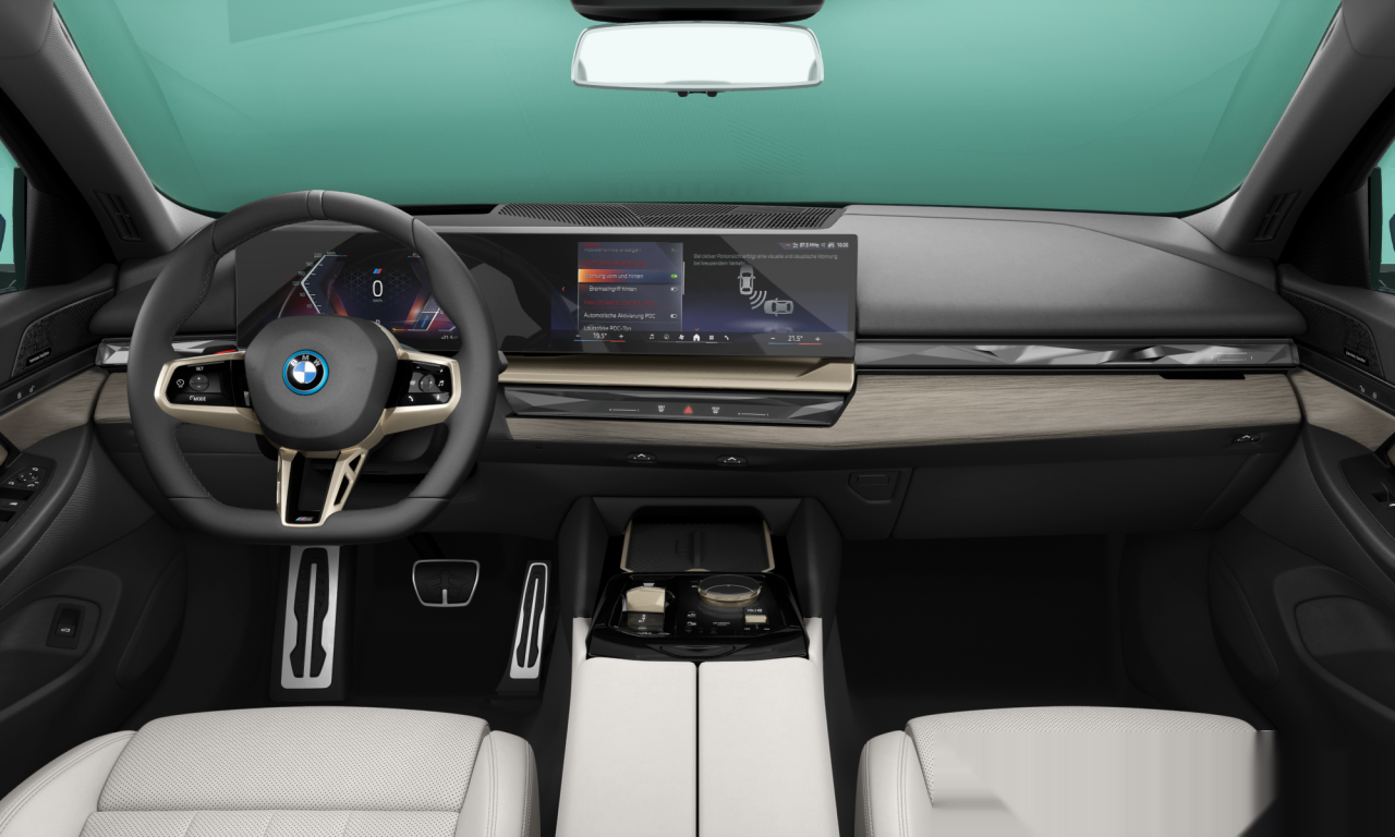 Interior of BMW i5 eDrive40 (G60), VIN WBY32FK0X0CS60880