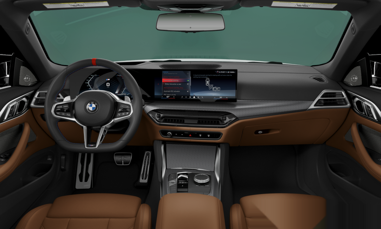 Interior of BMW M440i (G23 (MUE)), VIN WBA63DB02VCX89440