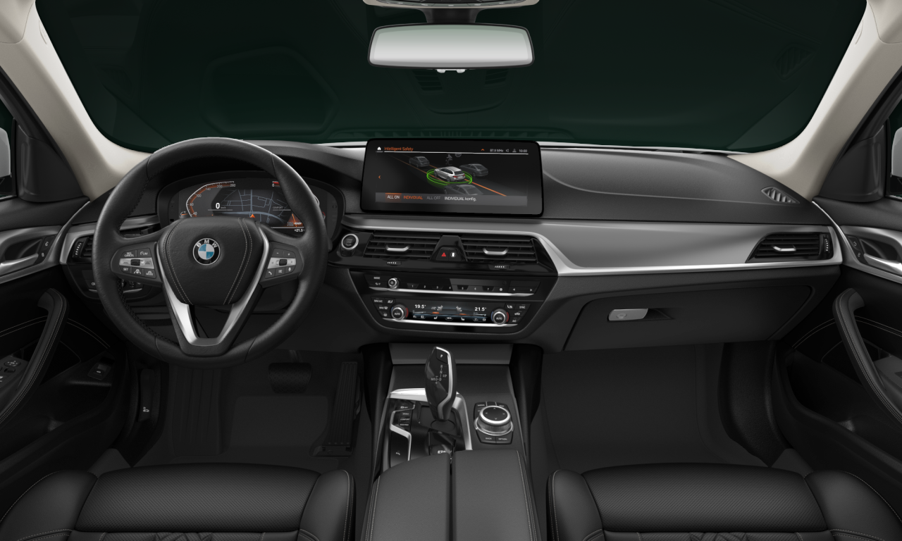 Interior of BMW 520d (G31 (MUE)), VIN WBA31BN070CN60494