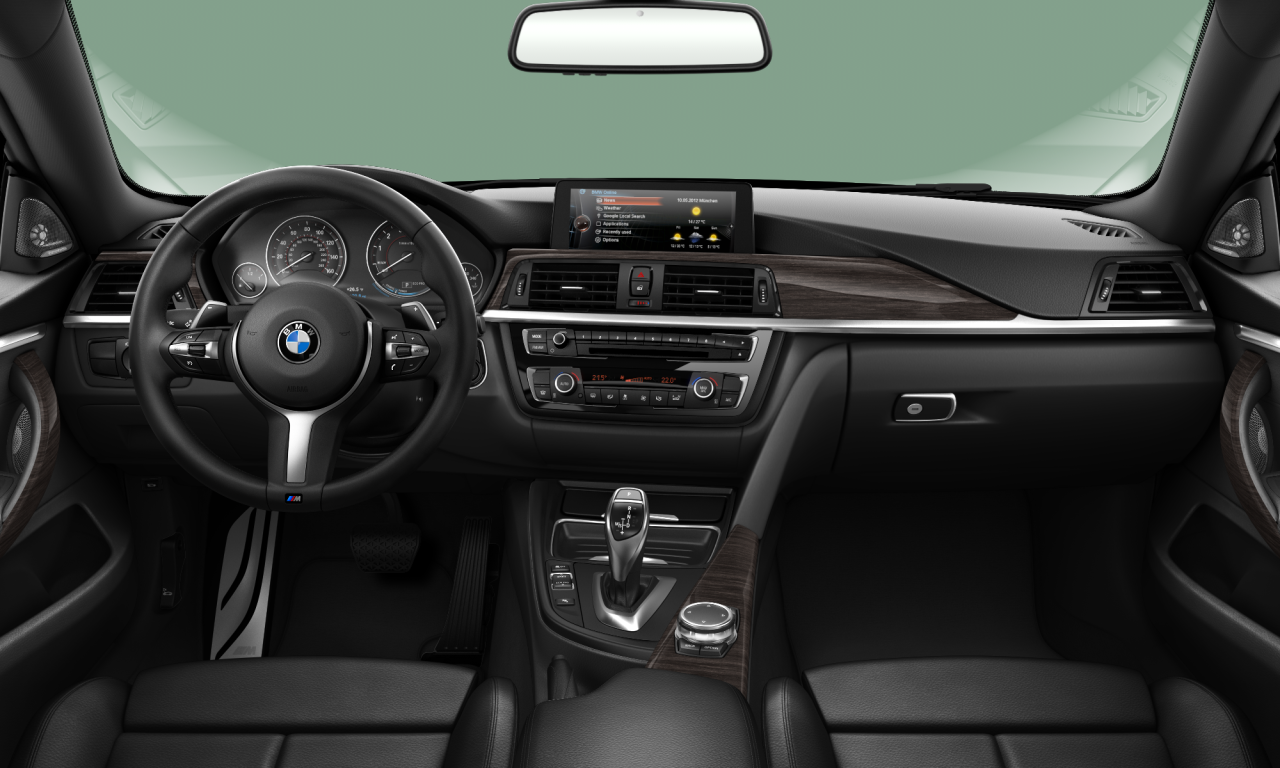 Interior of 2014 BMW 428i xDrive (F36), VIN WBA4A7C54FD413892