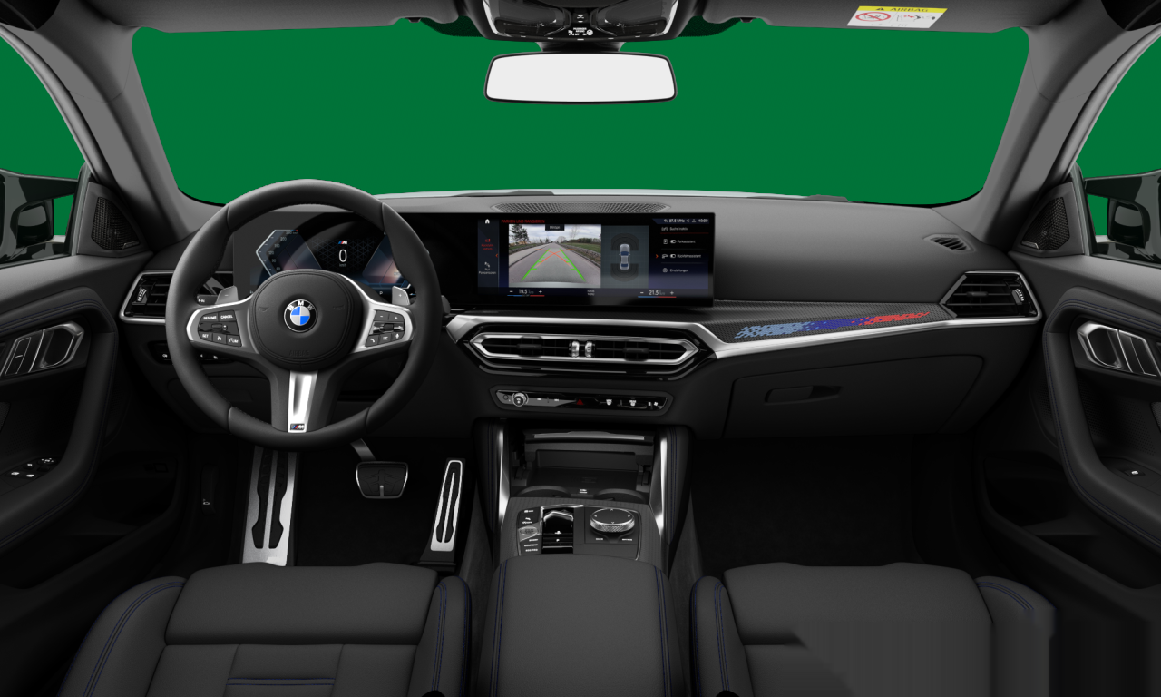 Interior of BMW M240i (G42), VIN WBA41CM0X08D42468