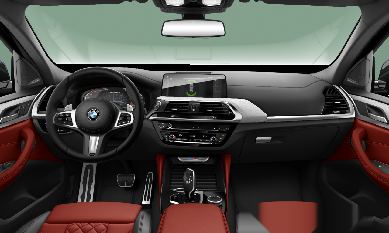 Interior of BMW X4 M40i (G02), VIN WBA2V520509E65843