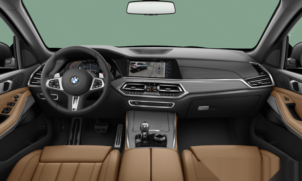 Interior of 2021 BMW X5 xDrive40i (G05), VIN 5UXCR6C05N9K52684
