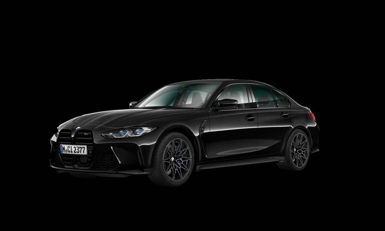 Exterior of 2020 BMW M3 Competition (G80), VIN WBS32AY0X0FK47582