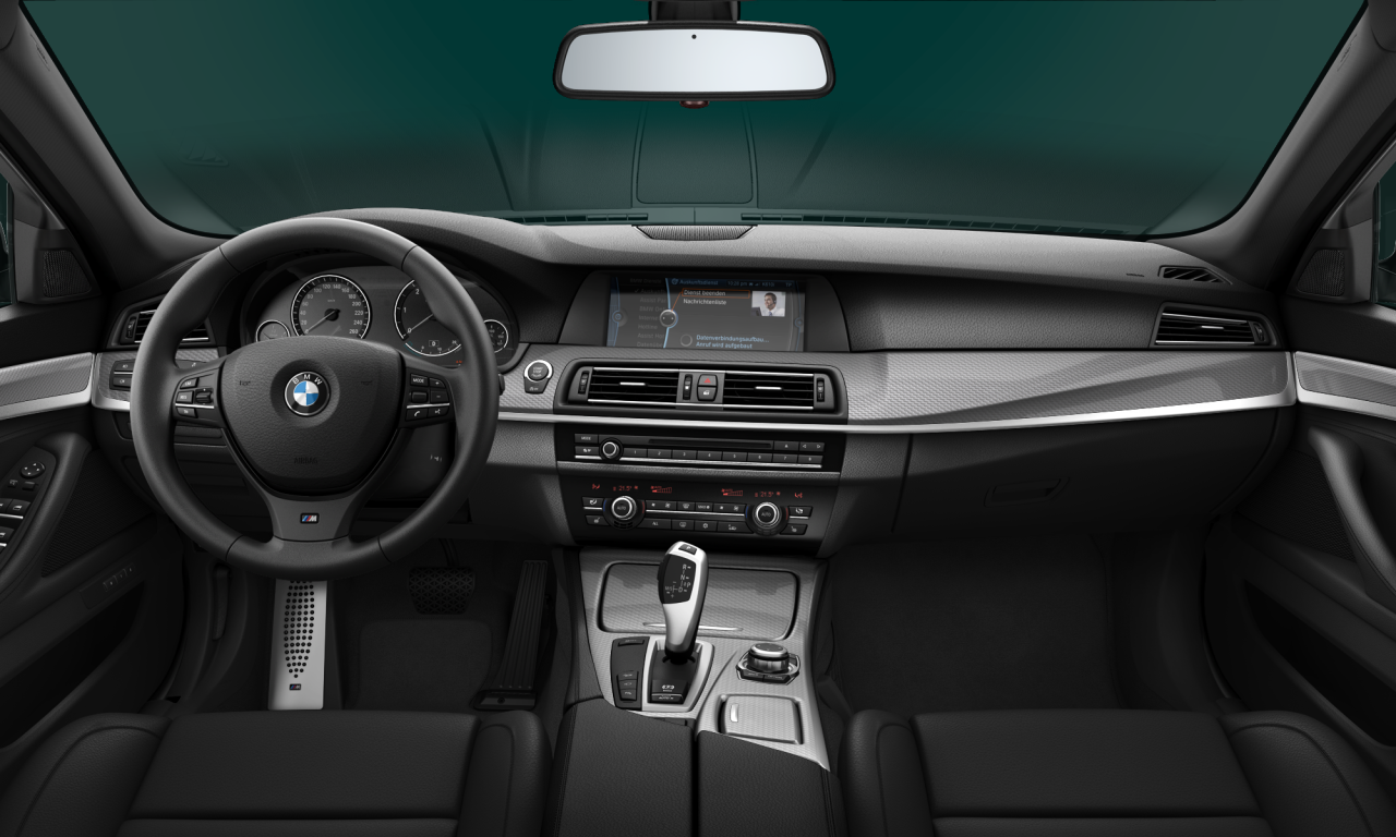 Interior of BMW 530d xDrive (F11), VIN WBAMW91020DV01030