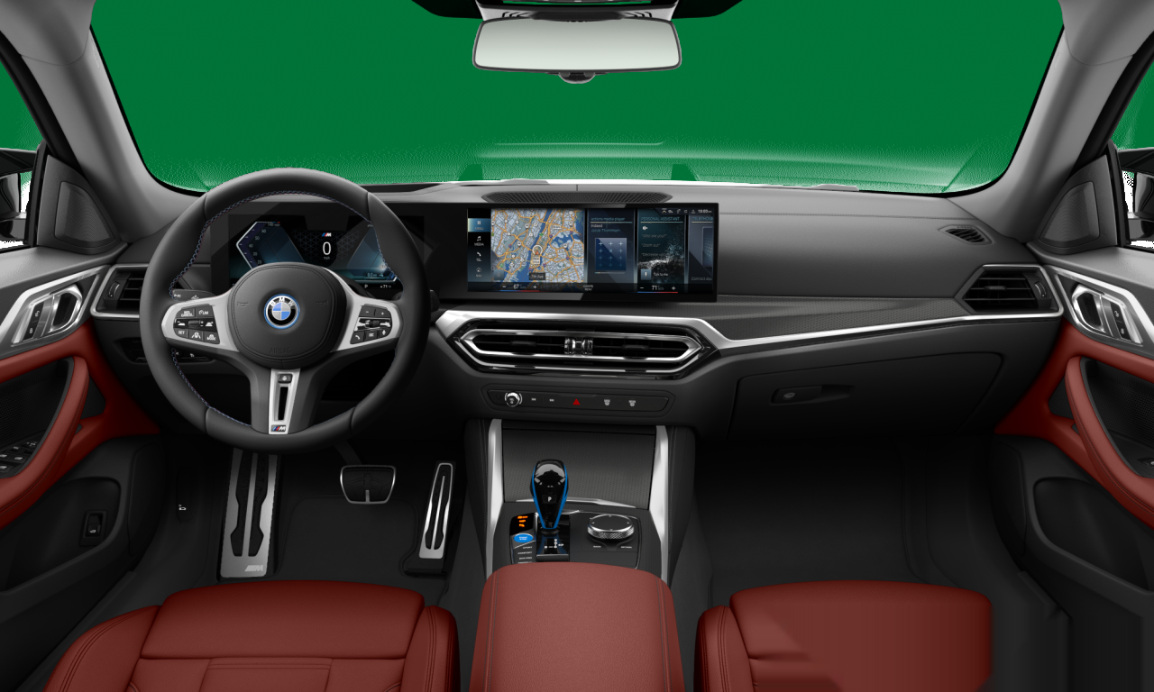 Interior of BMW i4 M50 (G26), VIN WBY33AW07PFP05899