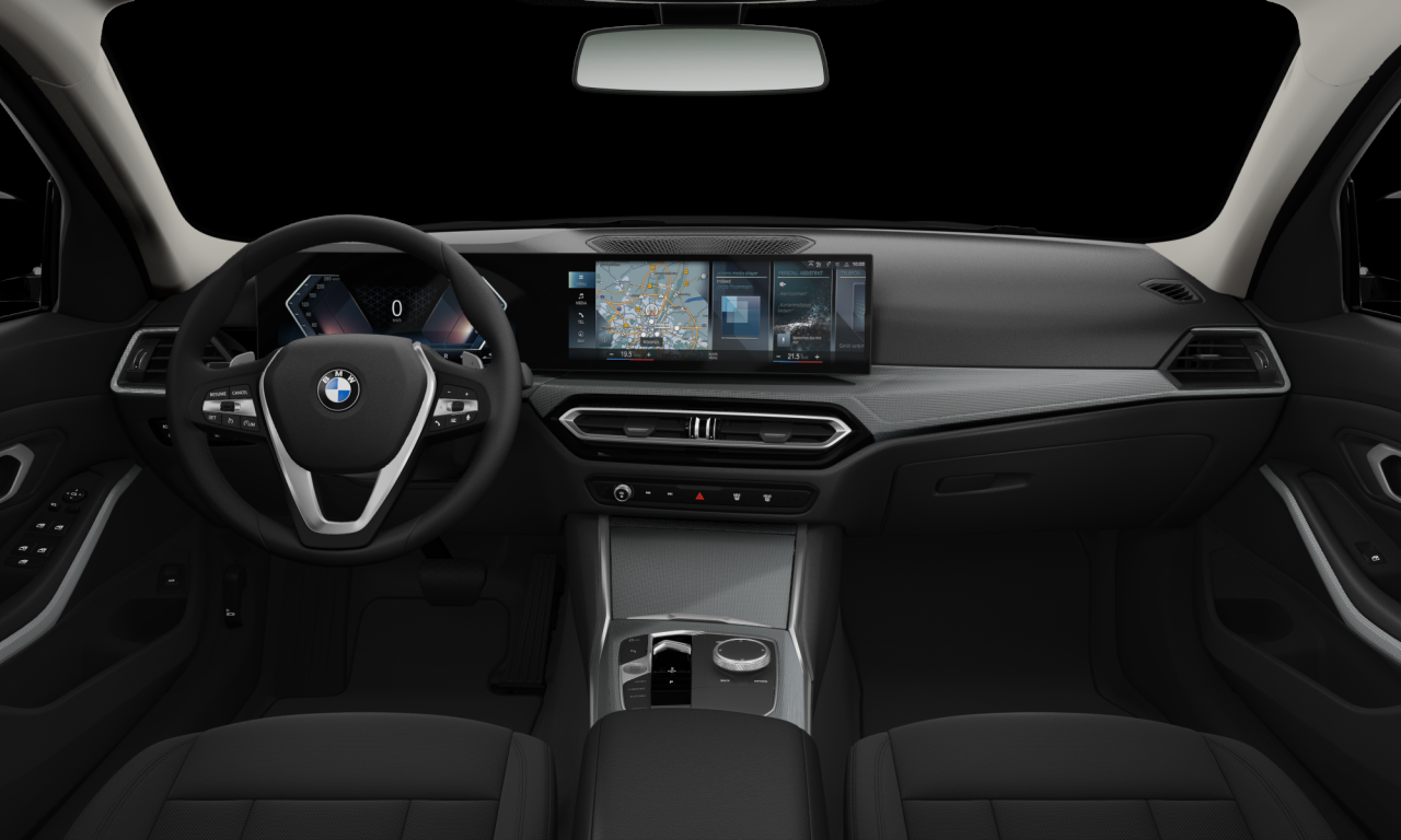 Interior of BMW 318d (G20 (MUE)), VIN WBA28FU0508D60574