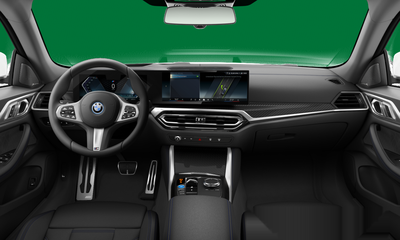 Interior of BMW i4 eDrive40 (G26), VIN WBY71AW060FS66692