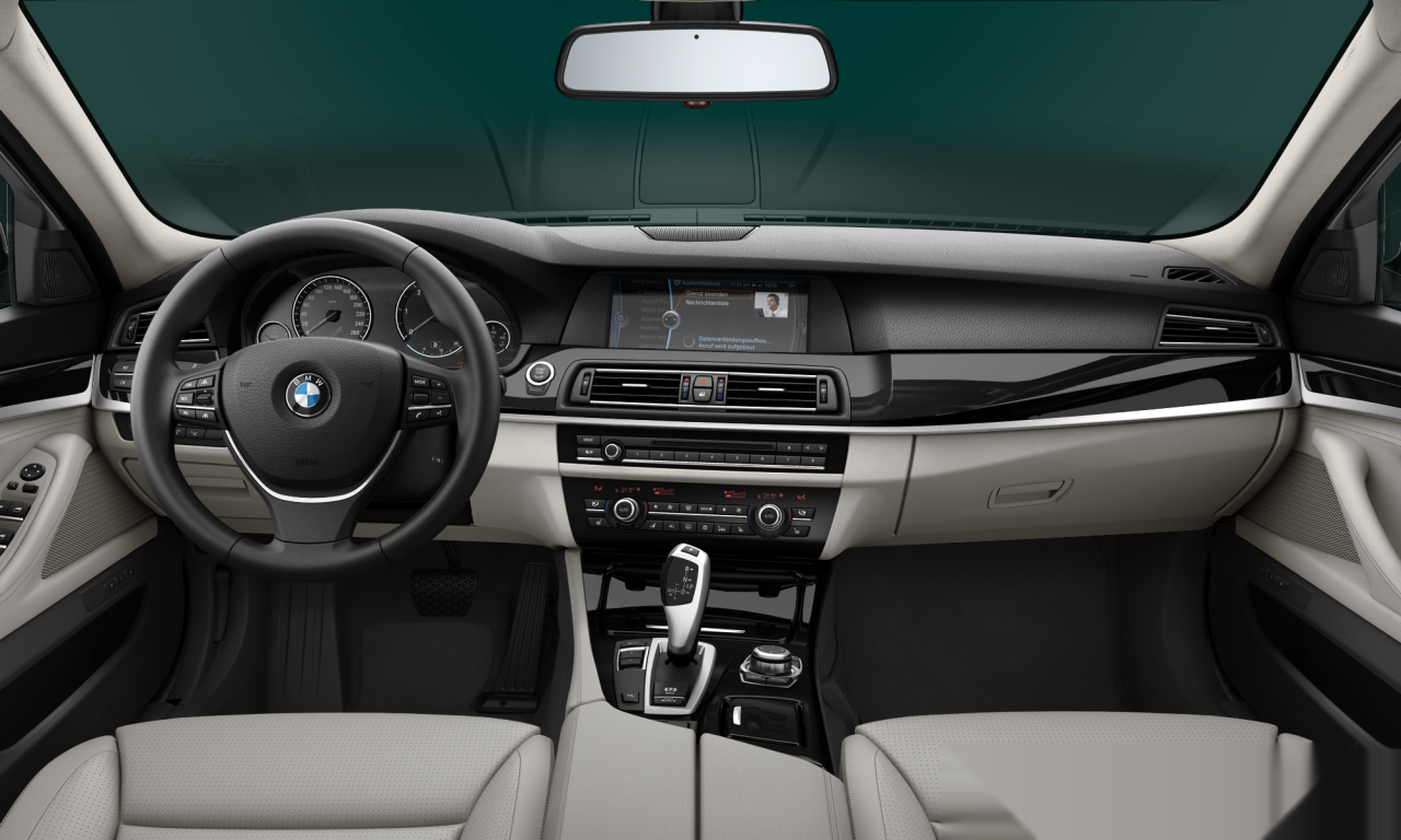 Interior of BMW 530d (F10), VIN WBAFW510X0C245131