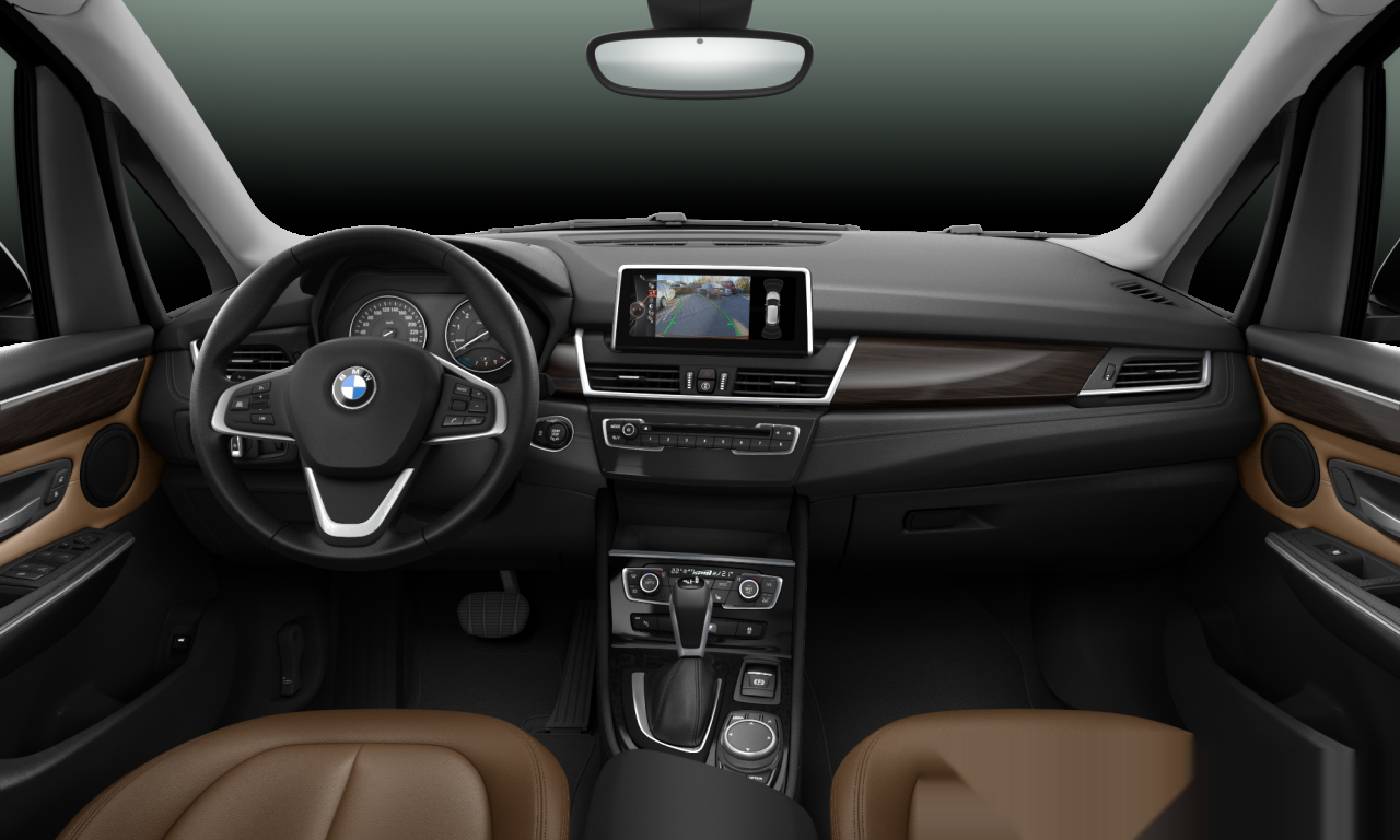 Interior of BMW 218i (F46), VIN WBA2D320505E76565